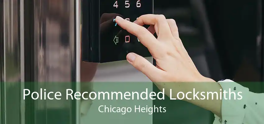 Police Recommended Locksmiths Chicago Heights